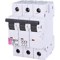 Автоматичний вимикач ETI Выключатель автоматический ETIMAT 10 3p C 25А (10 kA) (2135718)