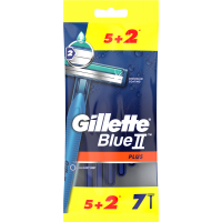 Бритва Gillette Blue 2 Plus одноразові 7 шт. (7702018437993)