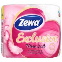 Туалетний папір Zewa Ultra Soft Exclusive 4 рулона (7322541051840)
