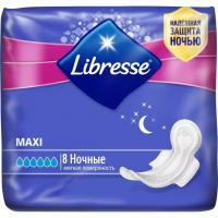 Гігієнічні прокладки Libresse Maxi Goodnight 8 шт (7322541042442)