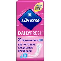 Щоденні прокладки Libresse Daily Fresh Multistyle deo, 20 шт (7322540864250)