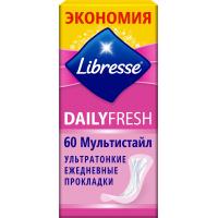 Щоденні прокладки Libresse Daily Fresh Multistyle, 60 шт (7322540762334)