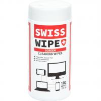 Серветки Swiss wipe TV/OLED/LCD/TFT 100шт Box (SW1318100TV)
