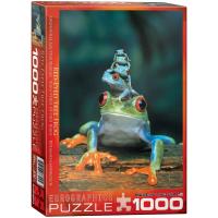 Пазл Eurographics Червоноока деревна жаба 1000 елементів (6000-3004)