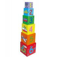 Кубики Viga Toys Пірамідка (59461)