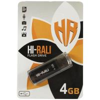 USB флеш накопичувач Hi-Rali 4GB Stark Series Black USB 2.0 (HI-4GBSTBK)