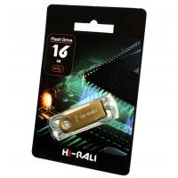 USB флеш накопичувач Hi-Rali 16GB Rocket Series Gold USB 2.0 (HI-16GBSHGD)