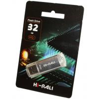 USB флеш накопичувач Hi-Rali 32GB Rocket Series Silver USB 2.0 (HI-32GBVCSL)