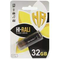 USB флеш накопичувач Hi-Rali 32GB Stark Series Black USB 2.0 (HI-32GBSTBK)