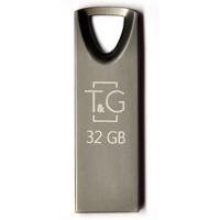 USB флеш накопичувач T&G 32GB 117 Metal Series Black USB 2.0 (TG117BK-32G)
