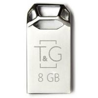 USB флеш накопичувач T&G 8GB 110 Metal Series Silve USB 2.0 (TG110-8G)