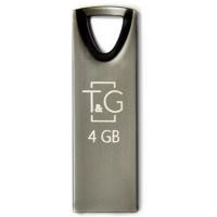 USB флеш накопичувач T&G 4GB 117 Metal Series Black USB 2.0 (TG117BK-4G)