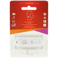 USB флеш накопичувач T&G 4GB 011 Classic Series White USB 2.0 (TG011-4GBWH)