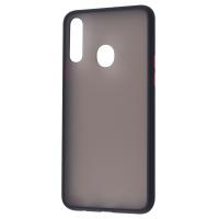 Чохол до мобільного телефона Matte Color Case Samsung Galaxy A20s (A207F) Black (27982/Black)