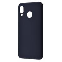 Чохол до мобільного телефона Wave Colorful Case (TPU) Samsung Galaxy A20/A30 black (23622/black)