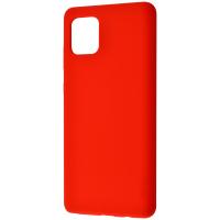 Чохол до мобільного телефона Wave Full Silicone Cover Samsung Galaxy Note 10 Lite red (27854/red)