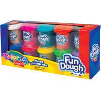 Набір для творчості Colorino Fun Dough, 10 кольорів (34302PTR)