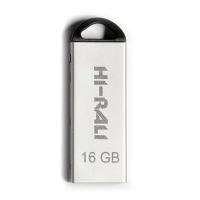 USB флеш накопичувач Hi-Rali 16GB Fit Series Silver USB 2.0 (HI-16GBFITSL)