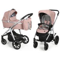 Коляска Baby Design Bueno 08 Pink (без вишивки) (203640)