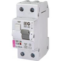 Диференціальний автоматичний вимикач ETI KZS-2M C 20/0,03 тип AC (10kA)
