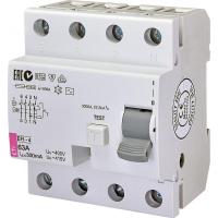 Автоматичний вимикач ETI (УЗО) EFI-4 63 / 0,3 тип AC (10kA)
