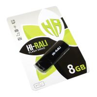 USB флеш накопичувач Hi-Rali 8GB Taga Series Black USB 2.0 (HI-8GBTAGBK)