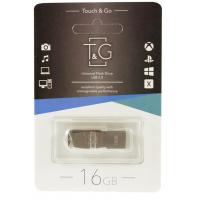 USB флеш накопичувач T&G 16GB 100 Metal Series Silver USB 2.0 (TG100-16G)