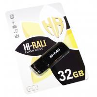 USB флеш накопичувач Hi-Rali 32GB Taga Series Black USB 2.0 (HI-32GBTAGBK)