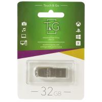 USB флеш накопичувач T&G 32GB 100 Metal Series Silver USB 2.0 (TG100-32G)