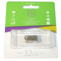 USB флеш накопичувач T&G 32GB 107 Metal Series Silver USB 2.0 (TG107-32G)