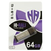 USB флеш накопичувач Hi-Rali 64GB Stark Series Silver USB 2.0 (HI-64GBSTSL)