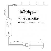 Гірлянда Twinkly PRO Контролер Pro IP65 WiFi IP65, 1-2х250 ламп (TWPRO400WRLP-BEU)