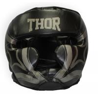Боксерський шолом Thor 727 Cobra M Black (727 (PU) BLK M)