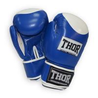 Боксерські рукавички Thor Competition 16oz Blue/White (500/02(Leath) BLU/WHITE 16 oz.)