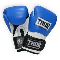 Боксерські рукавички Thor Pro King 10oz Blue/White/Black (8041/03(PU) B/Wh/Bl 10 oz.)