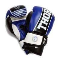 Боксерські рукавички Thor Thunder 16oz Blue (529/11(PU) BLUE 16 oz.)