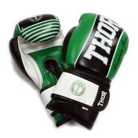 Боксерські рукавички Thor Thunder 10oz Green (529/12(Leather) GRN 10 oz.)