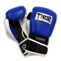 Боксерські рукавички Thor Ultimate 12oz Blue/Black/White (551/03(Leather) B/B/W 12 oz.)