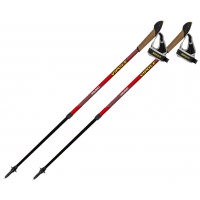 Палки для скандинавської ходи Vipole Vario Top-Click Red DLX TG (L) (928267)