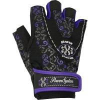 Рукавички для фітнесу Power System Classy Woman PS-2910 M Purple (PS_2910_M_Black/Purple)