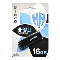USB флеш накопичувач Hi-Rali 16GB Taga Series Black USB 2.0 (HI-16GBTAGBK)
