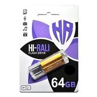 USB флеш накопичувач Hi-Rali 64GB Corsair Series Bronze USB 2.0 (HI-64GBCORBR)