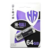 USB флеш накопичувач Hi-Rali 64GB Corsair Series Black USB 2.0 (HI-64GBCORBK)