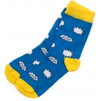 Шкарпетки Bross з хмаринками (17063-5-blue)