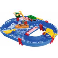 Ігровий набір AquaPlay Будівництво з краном, машинкою, човном та фігуркою (8700001501)