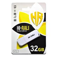 USB флеш накопичувач Hi-Rali 32GB Taga Series White USB 2.0 (HI-32GBTAGWH)
