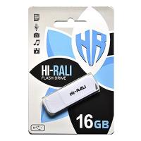 USB флеш накопичувач Hi-Rali 16GB Taga Series White USB 2.0 (HI-16GBTAGWH)