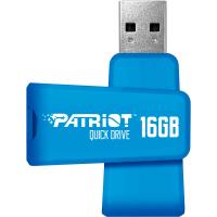 USB флеш накопичувач Patriot 16GB Color Quick Drive Blue USB 3.1 (PSF16GQDBL3USB)