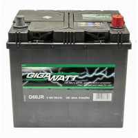 Акумулятор автомобільний GigaWatt 60А (0185756012)