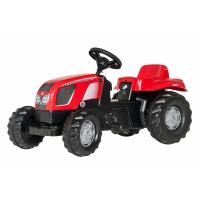 Веломобіль Rolly Toys Трактор rollyKid Zetor Forterra 135 червоний (012152)